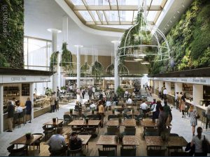 4 Frankfurt - Four Frankfurt interior - Food court