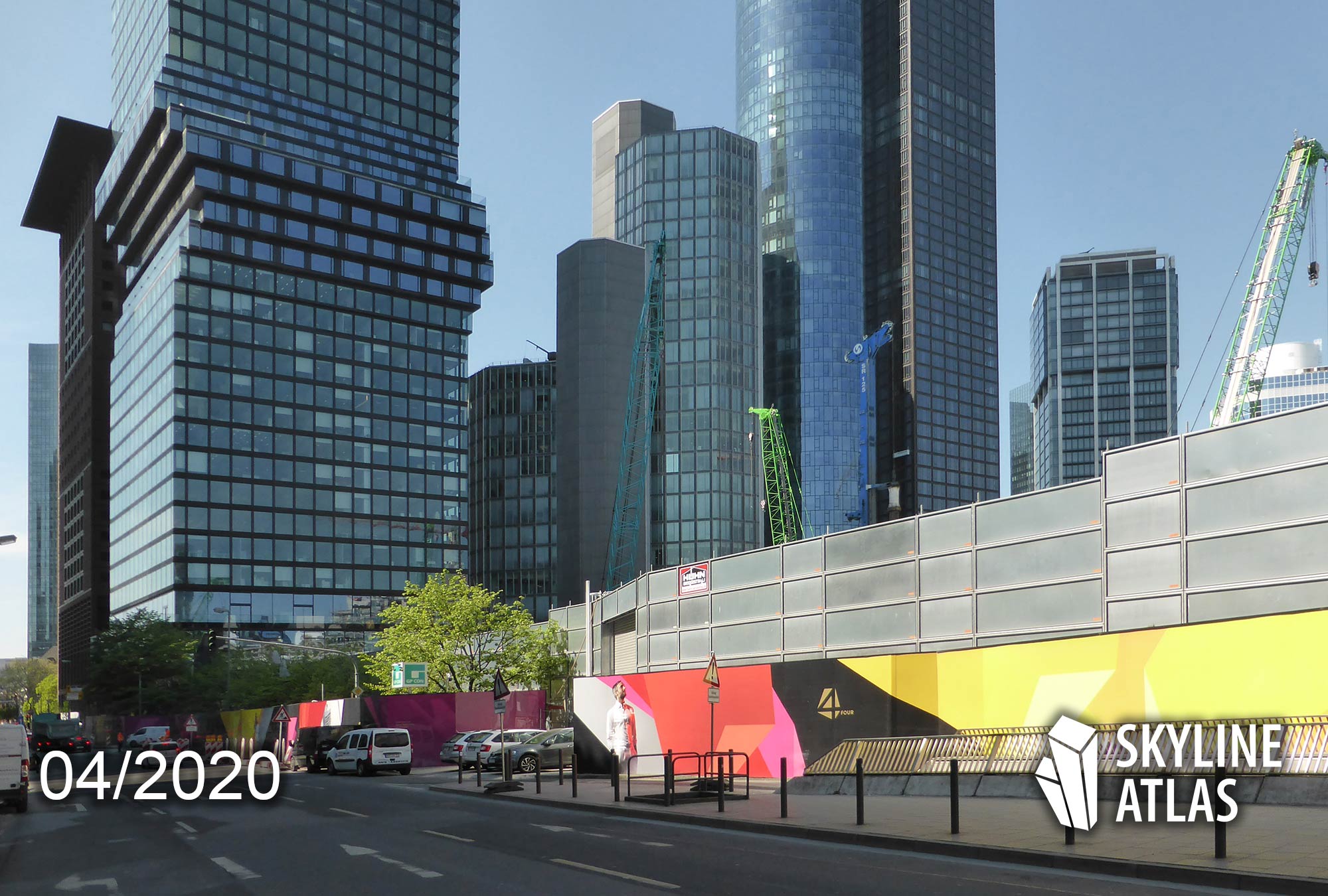 4Frankfurt - FOUR Frankfurt - New skyscraper cluster Frankfurt CBD