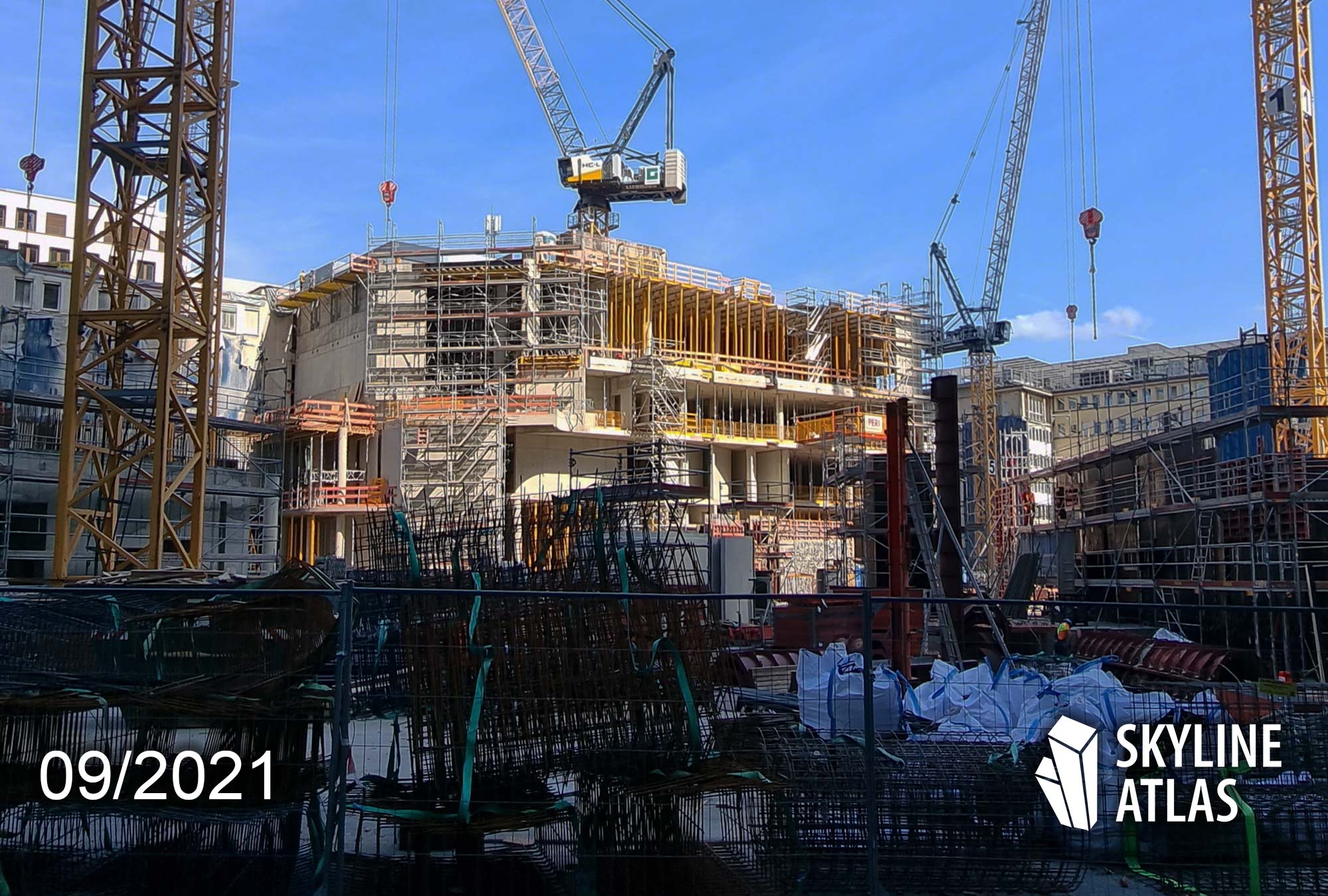 Frankfurt FOUR - Four Frankfurt - Construction site - September 2021