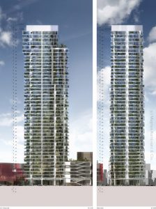 Frankfurt Grand Tower Diagram Facade