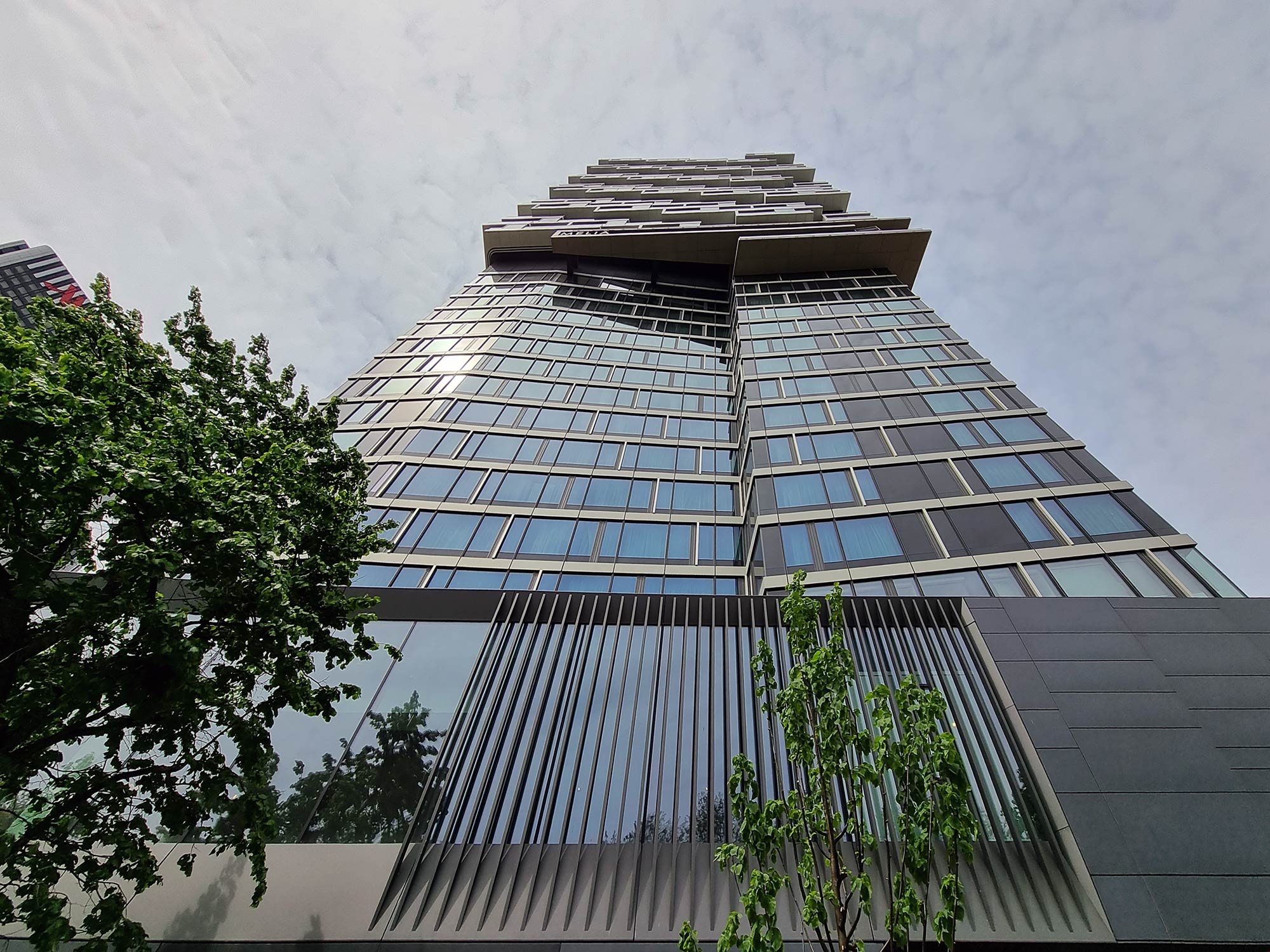 Frankfurt ONE FORTY WEST - Senckenberg Quarter - Senckenberganlage skyscraper - new skyscraper 2021 - May 2021