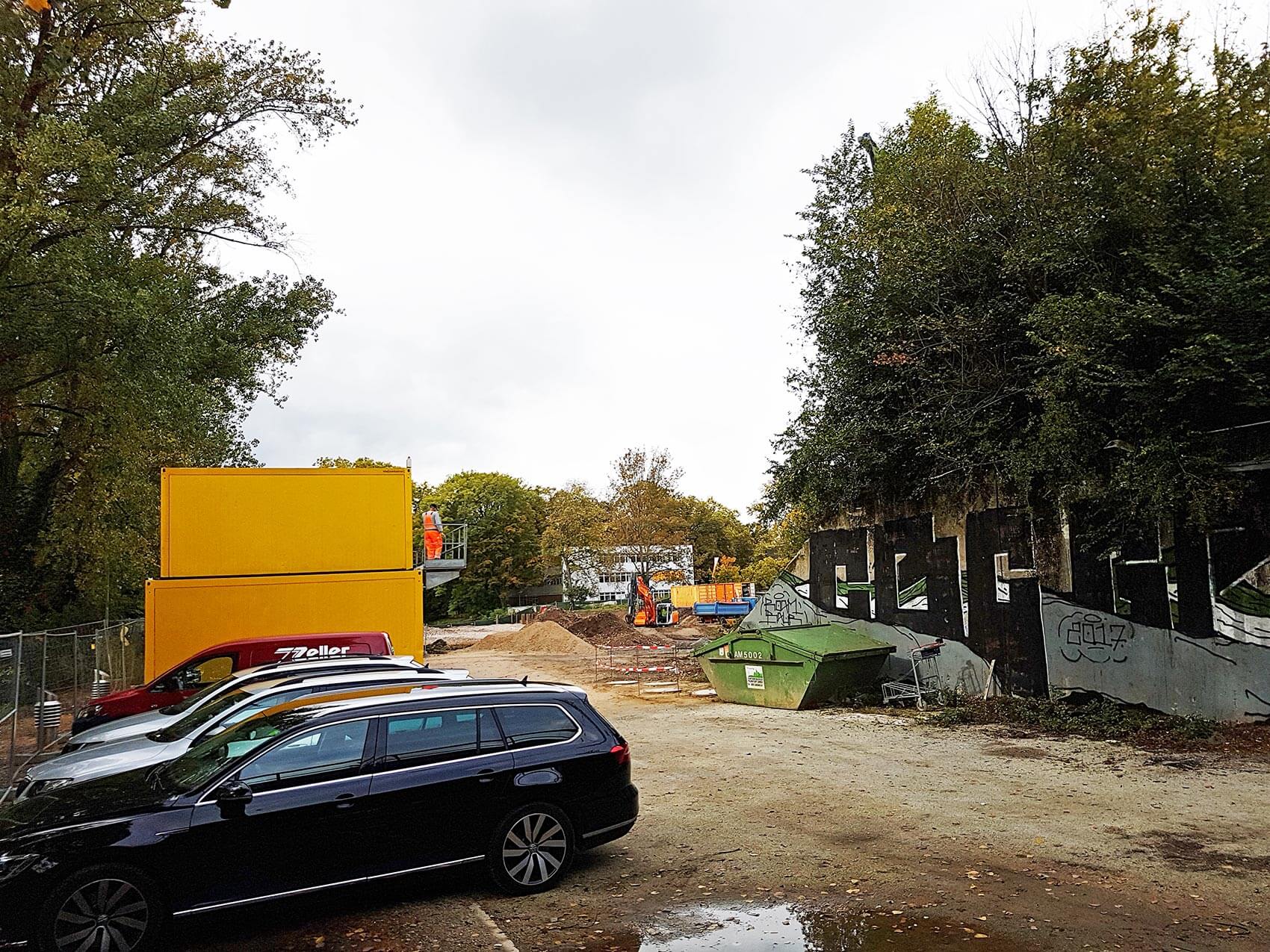 Wohnquartier am Sommerhoffpark - Hochhäuser Hochhaus Mainufer Frankfurt