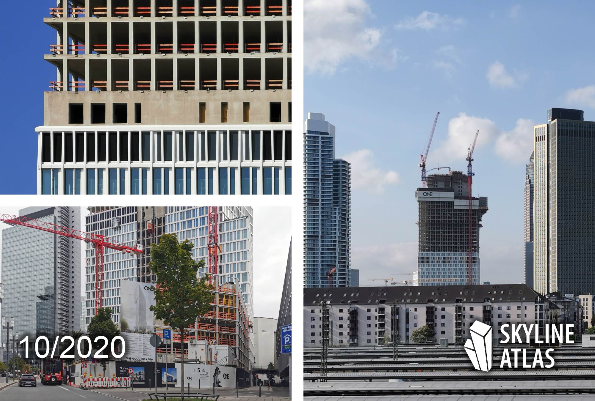 frankfurt-one-tower-one-ca-immo-baustelle-baufortschritt-oktober-2020-meurer-architekten Frankfurt Tower ONE - Neues Hochhaus der CA Immo - Baustelle ONE - ONE Baufortschritt Oktober 2020 - Architekt Meurer Generalplanung