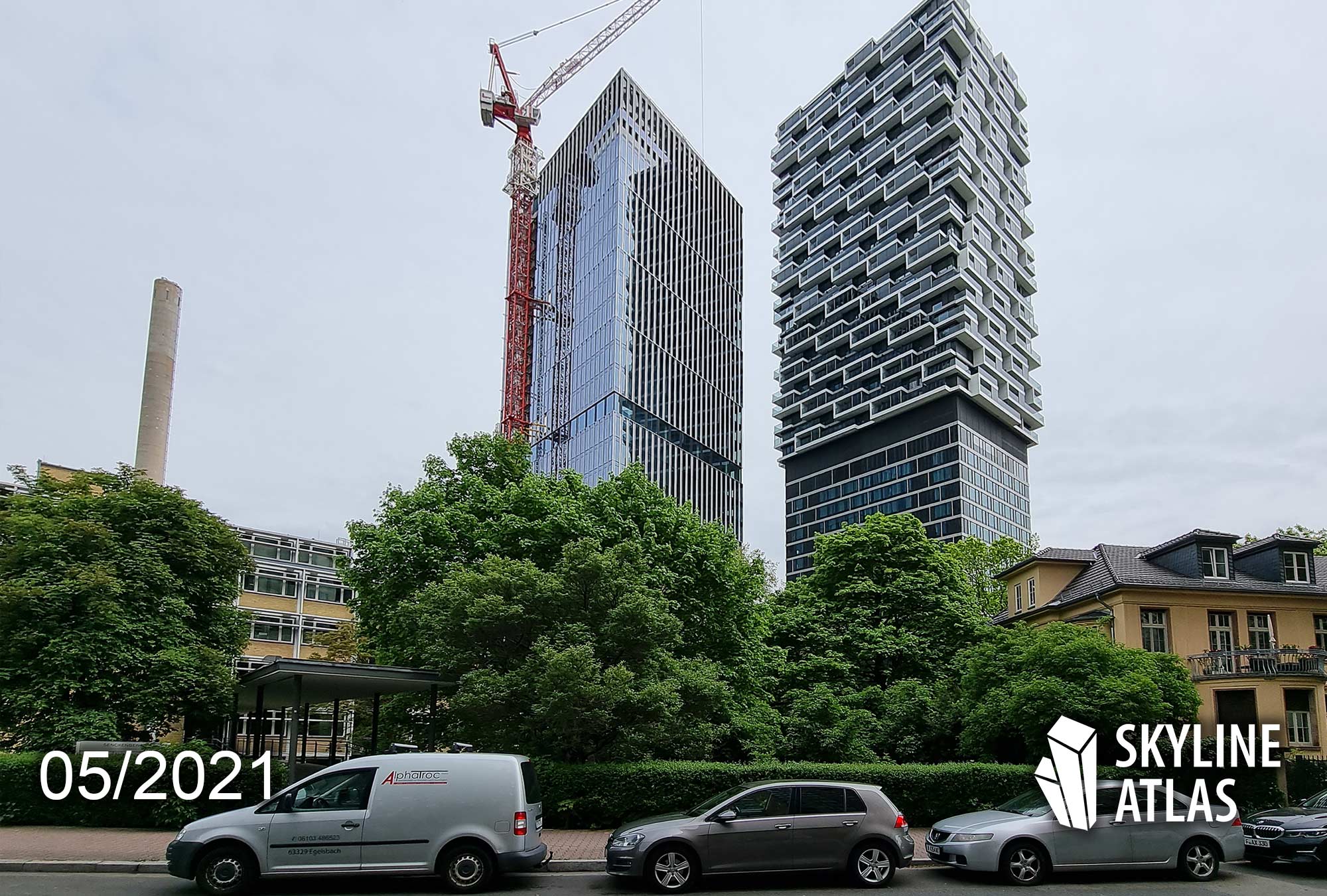 Senckenberg Tower Frankfurt - May 2021