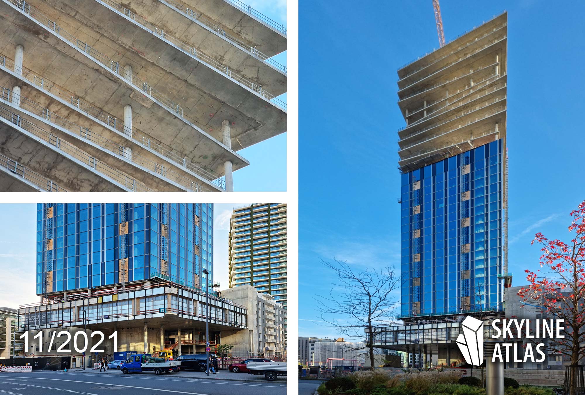 frankfurt-spin-bueroturm-neu-2022-bueroflaechen-zur-miete-neubau-hochhaus-mietflaechen-november-2021-baustelle The Spin - November 2021