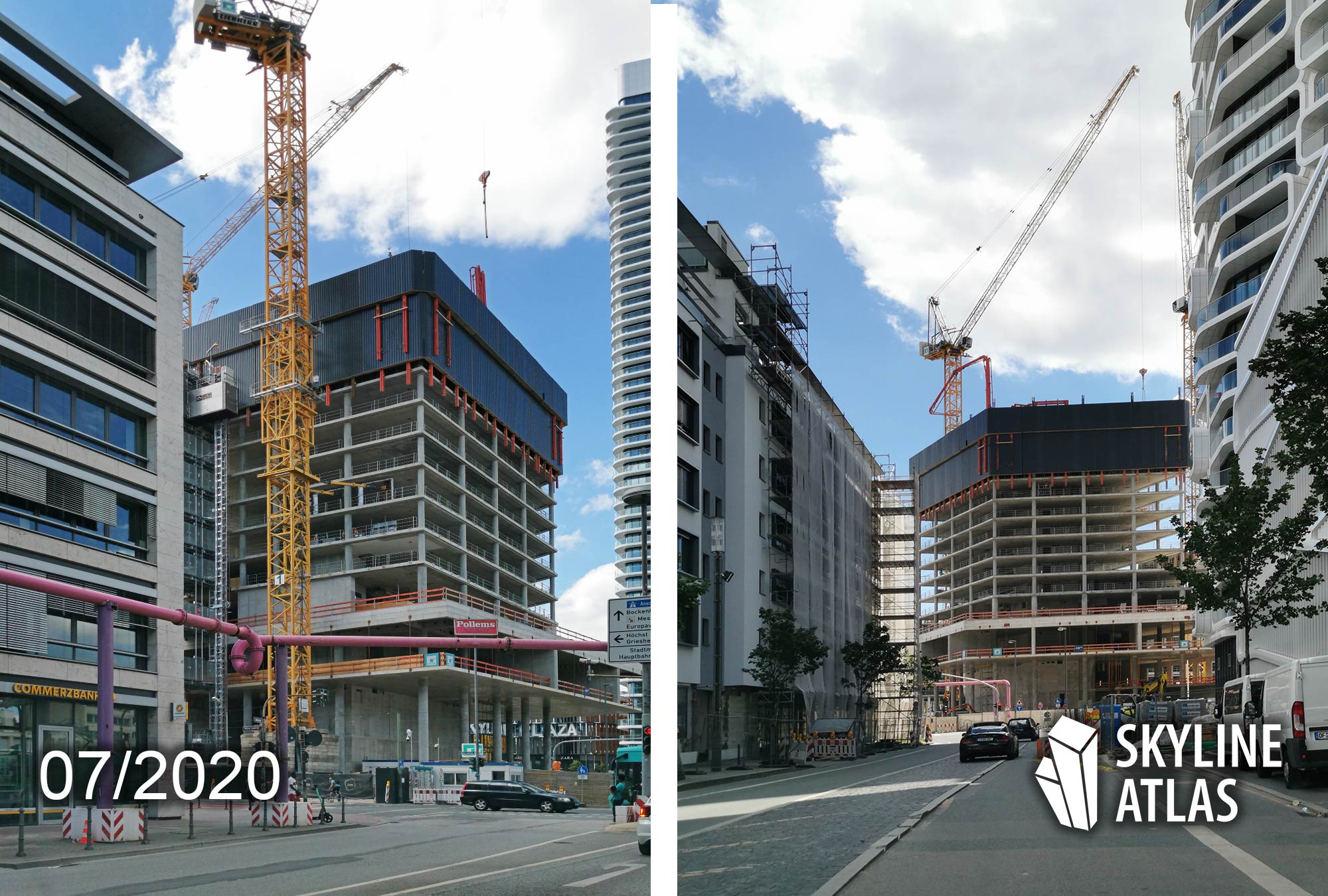 hochhaus-gueterplatz-frankfurt-spin-tower-the-spin-baufortschritt-baustelle-juli-2020-gross-und-partner