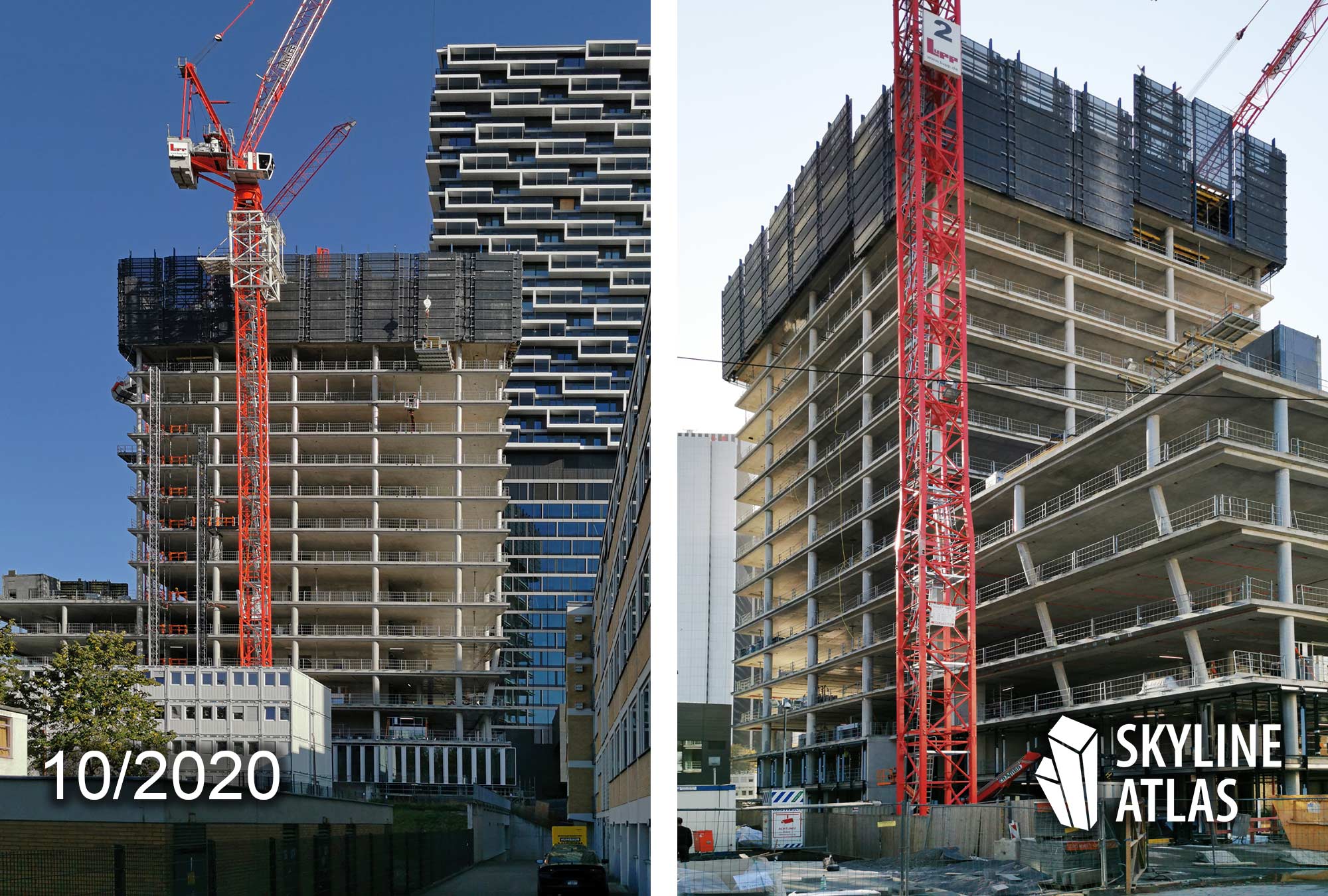 Senckenberg Turm - Senckenberg Tower - 99 West - Ninty Nine West - construction progress