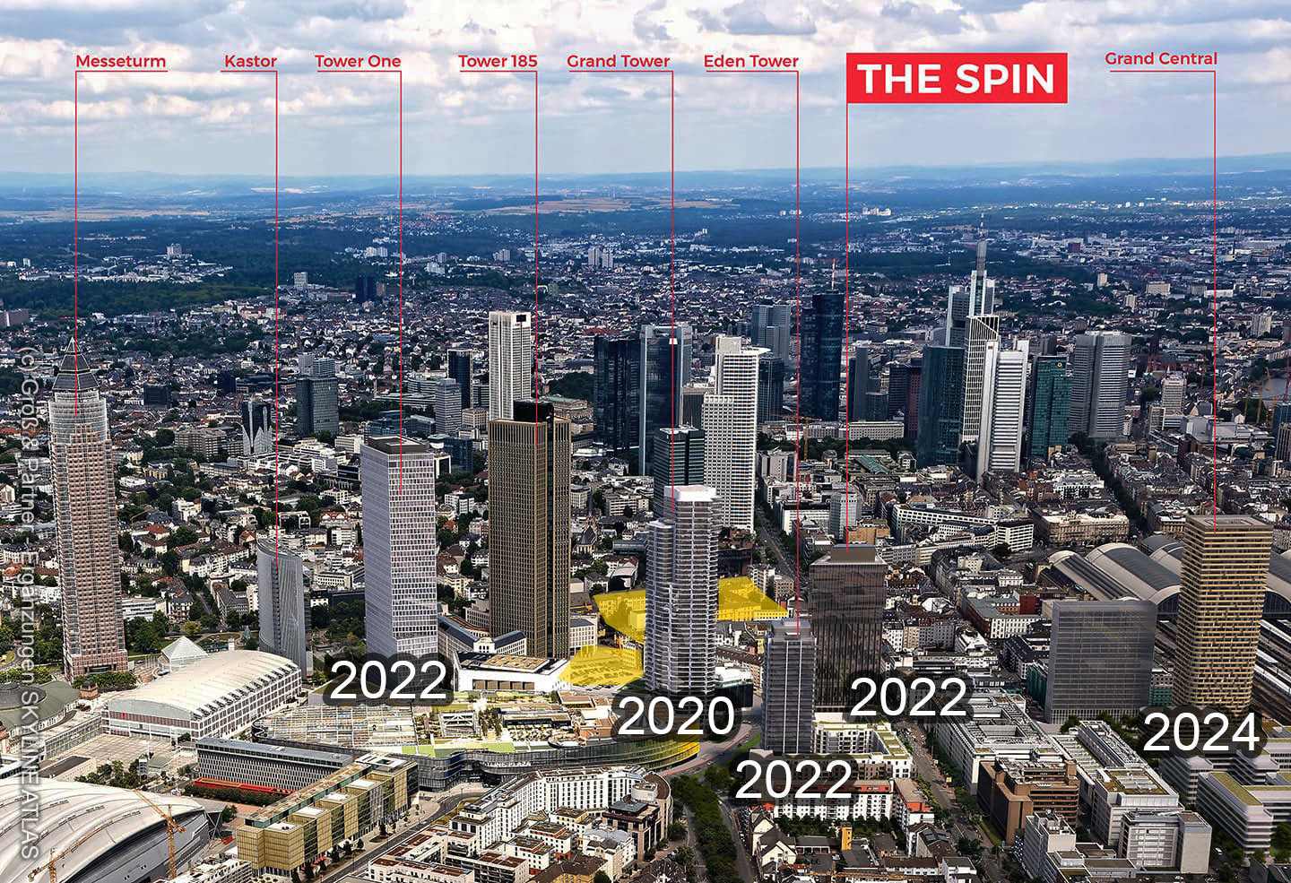 skyline-frankfurt-2022-skyscrapers-frankfurt-2021-european-district-planned-highrises Skyline Frankfurt 2021 - 2022 - 2023 - 2024 - Frankfurt skyline in the future - European District and Gallus area