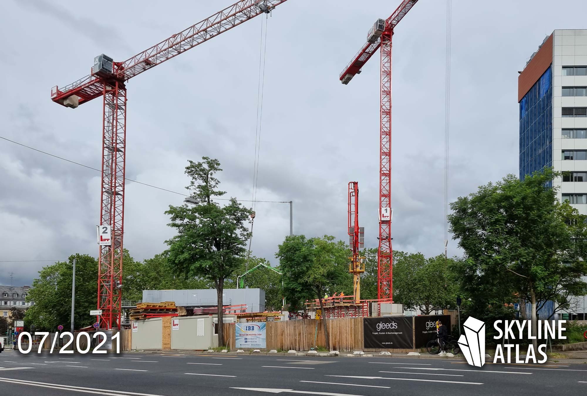 Frankfurt Cheval - Cheval Maison Frankfurt - Construction Site July 2021