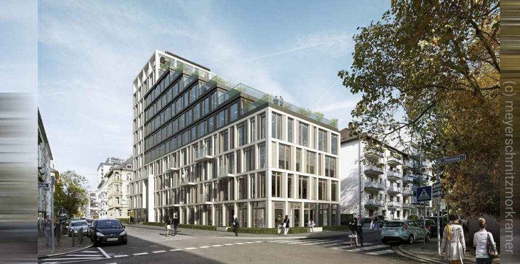 MORROW in Frankfurt New Office Building in the Westend district