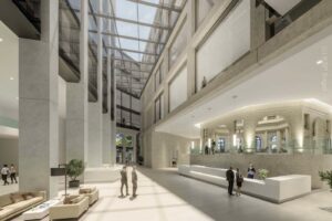 New skyscraper proposed for Frankfurt 2028 - Central Business Tower - lobby