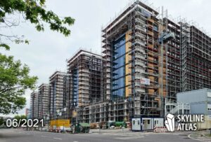 New DekaBank building in Frankfurt - Deka Bank Frankfurt - June 2021