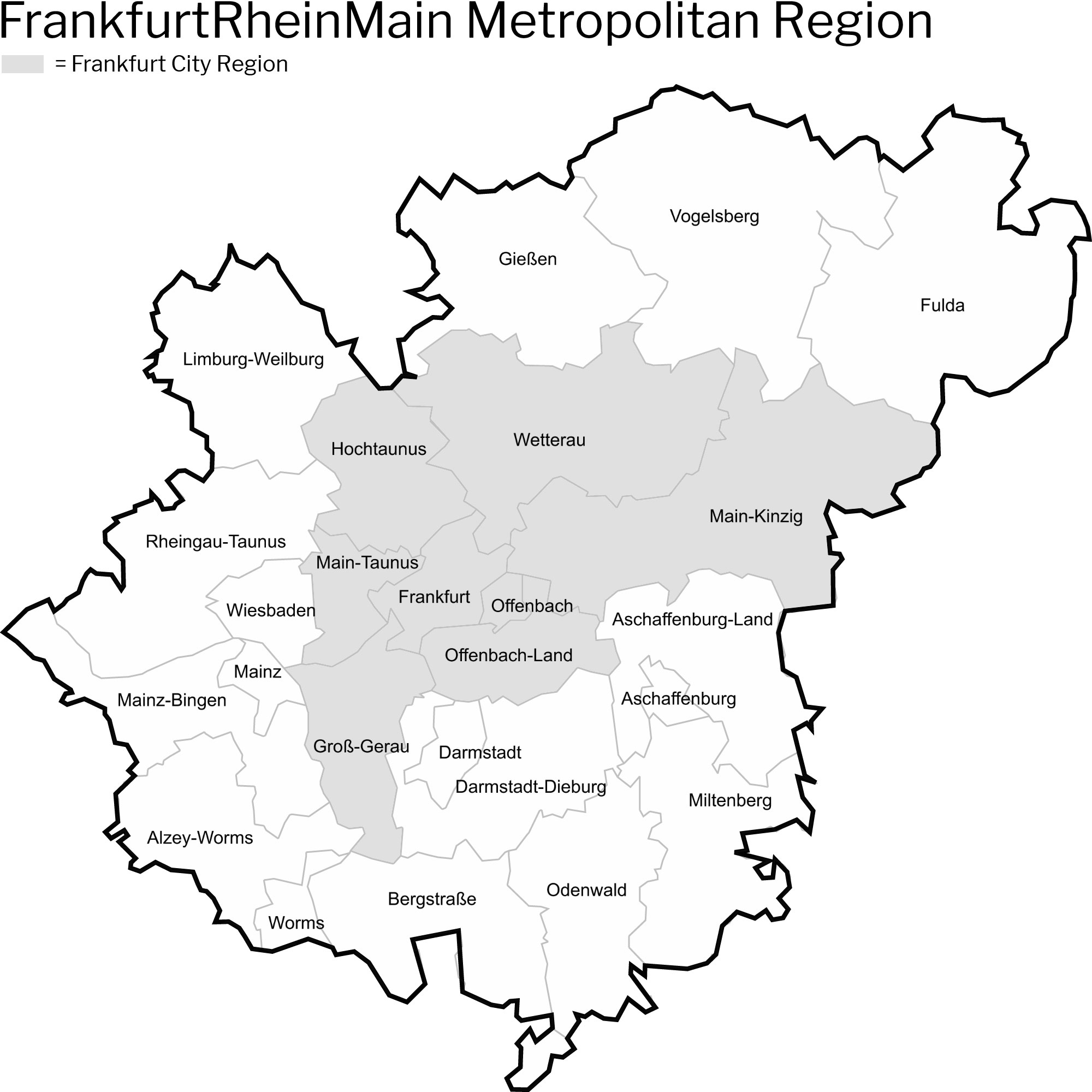 frankfurtrheinmain-city-region-area-map-outlines-urban-region-definition-greater-frankfurt-area Frankfurt City Region - Frankfurt urban area definition - Greater Frankfurt area - FrankfurtRheinMain