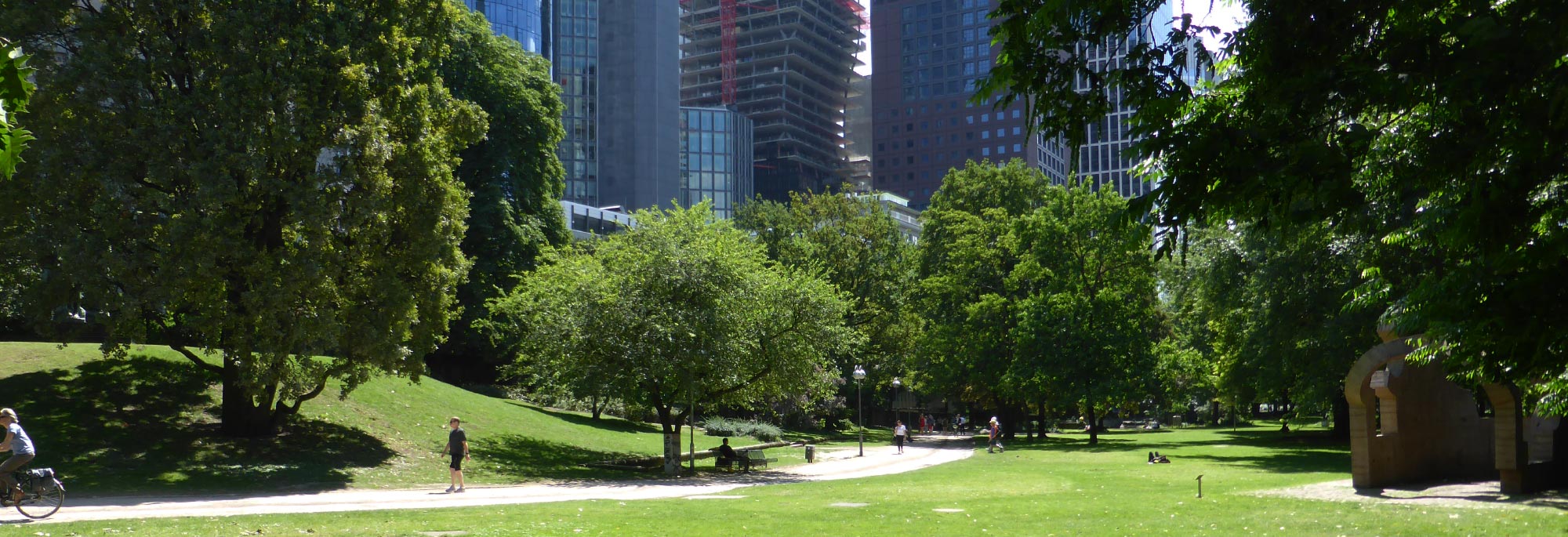 What are the Wallanlagen?