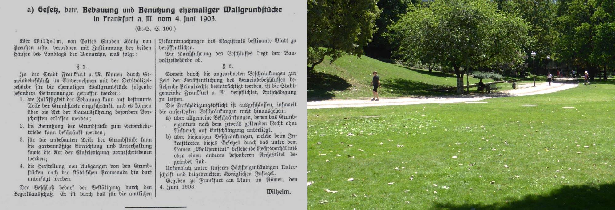 What is the Wallservitut?