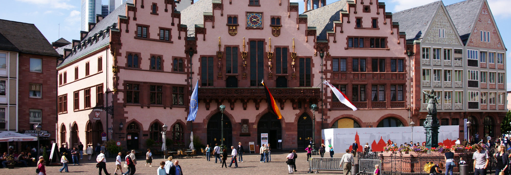 Historic City Hall Frankfurt - Seat of the Lord Mayer Frankfurt - Römer - Roemer City Hall