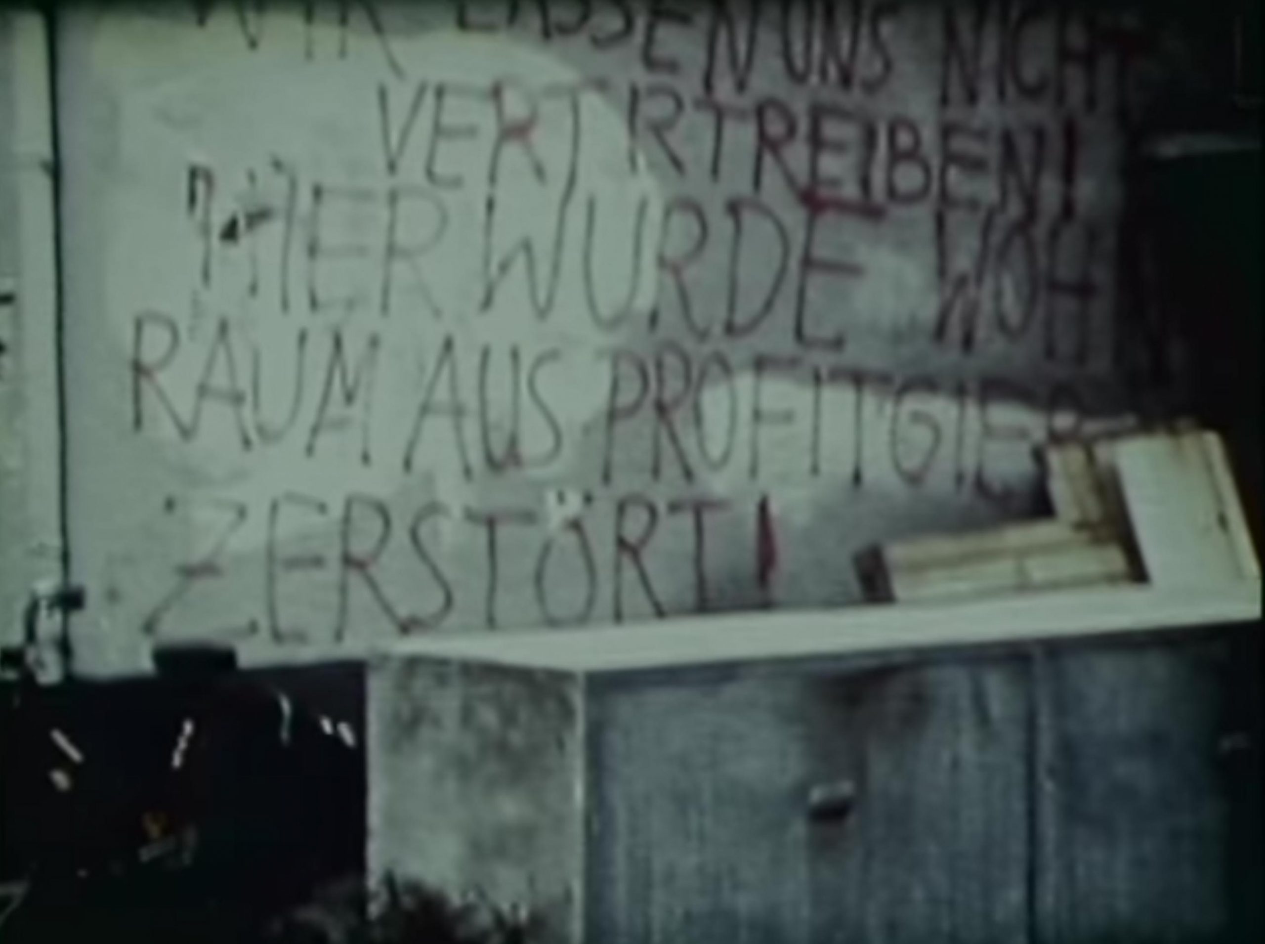 Frankfurt - Living space destroyed for profit hunting