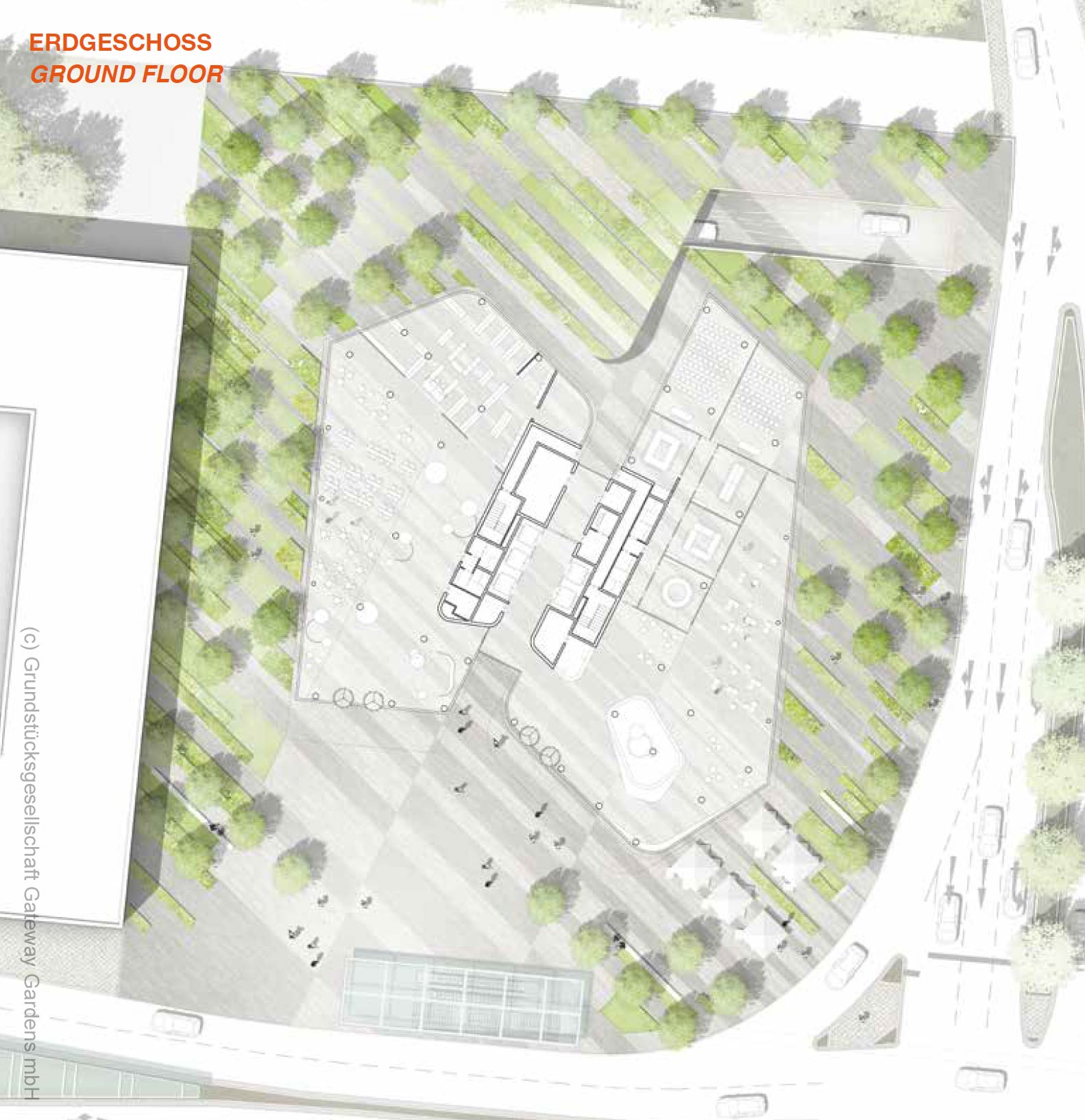 Site plan - lot 3 - Gateway Gardens Steigenberger Congress Hotel