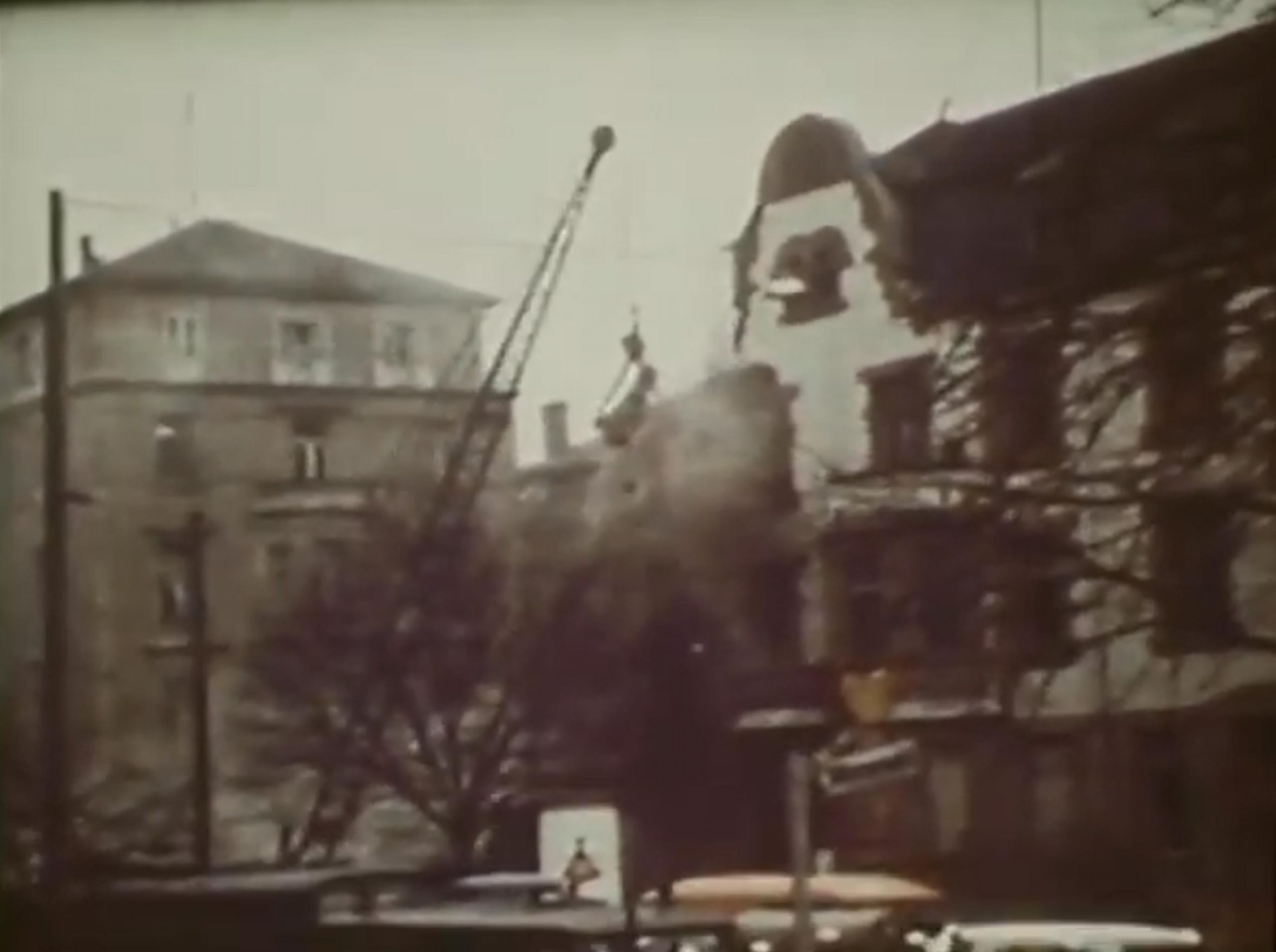 Westend Frankfurt - demolition of buildings in the 1970s