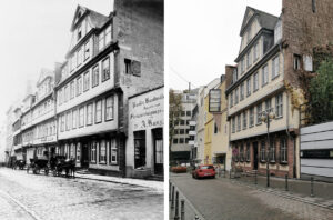 Goethe House Frankfurt - old vs new