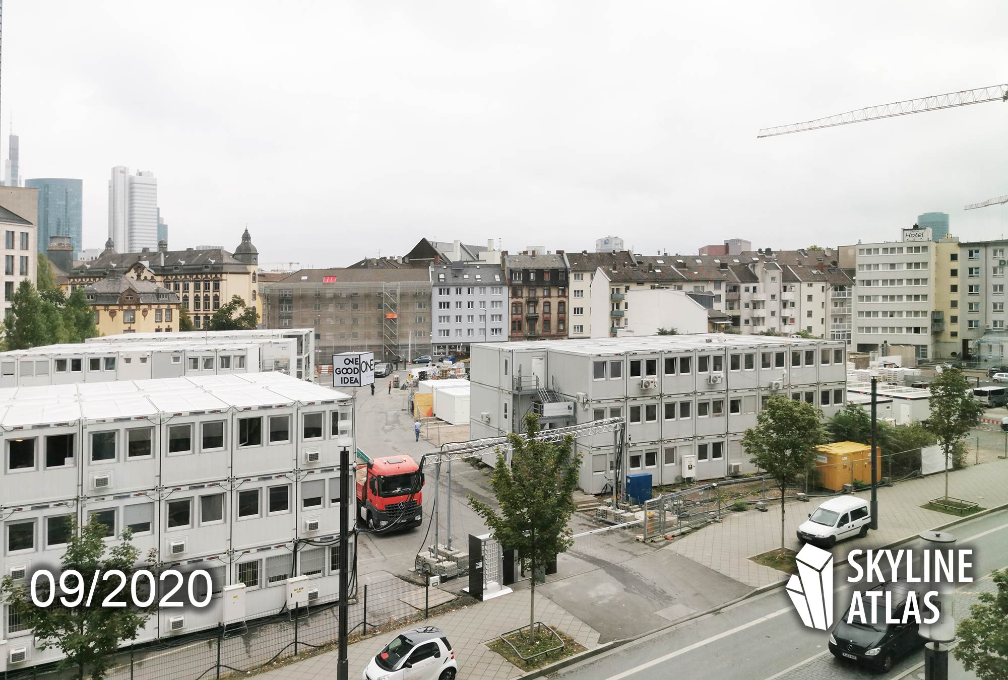 Millennium Tower Frankfurt - Construction site