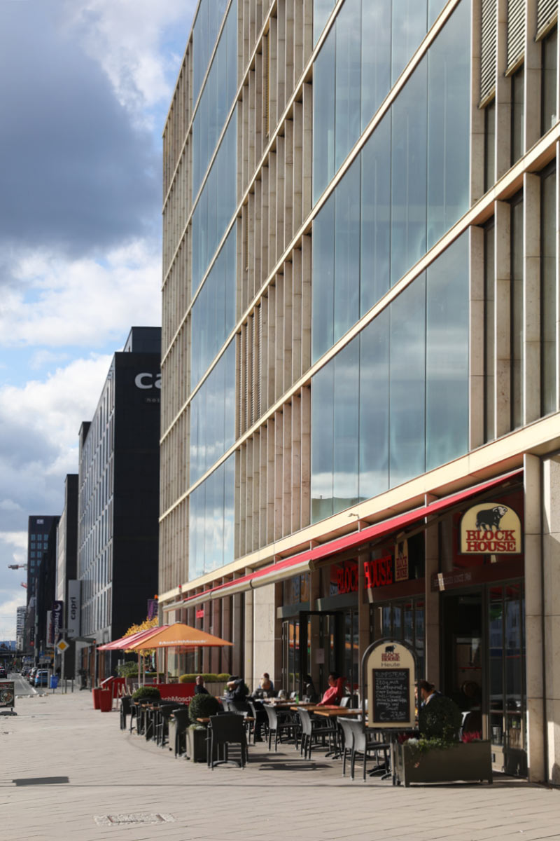 Restaurants at Europa Allee Frankfurt