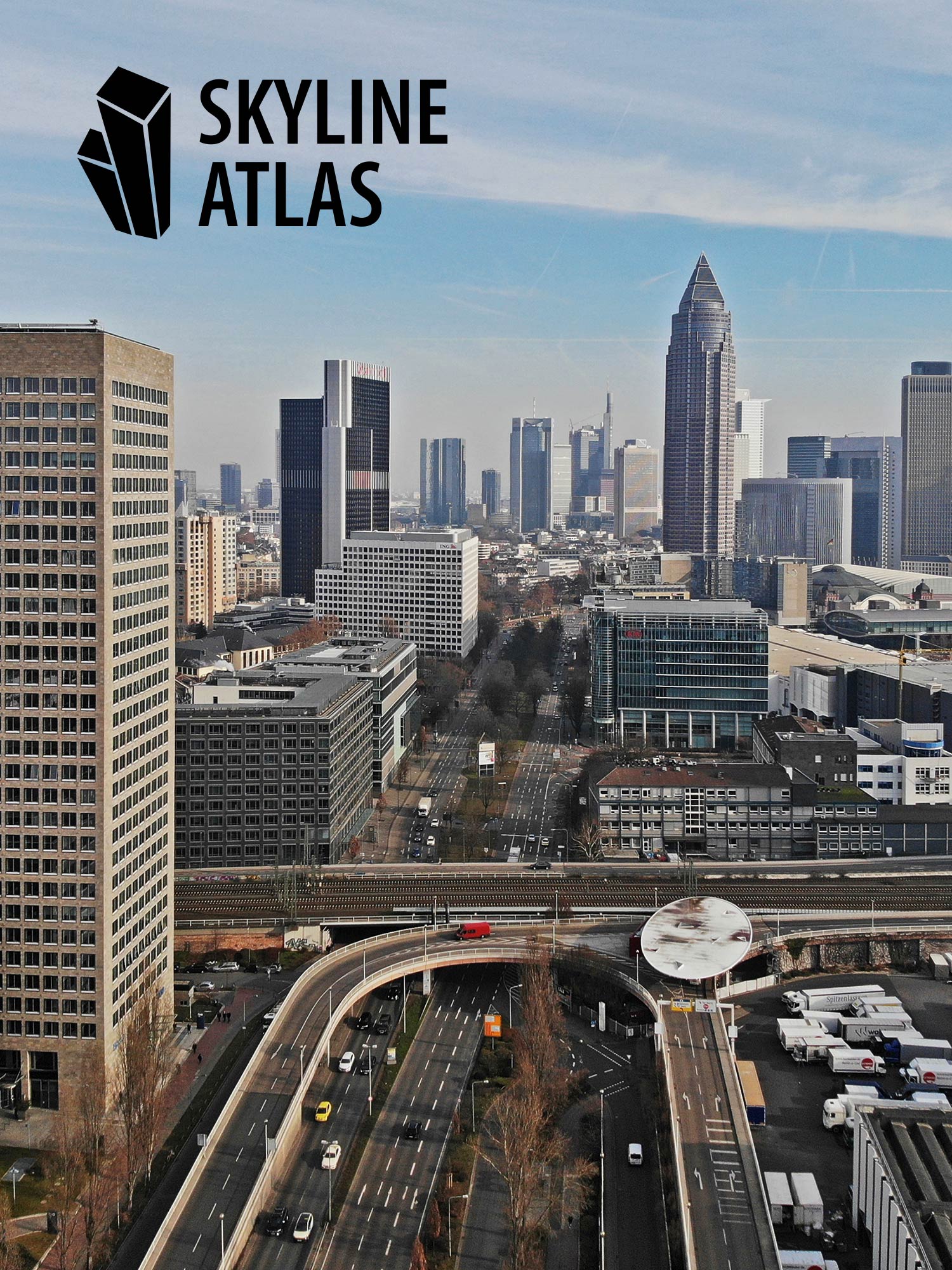 SKYLINE ATLAS - Architecture Guide Frankfurt - Real Estate Guide Frankfurt Germany - Panorama Frankfurt - High-rise buildings and Skyscrapers