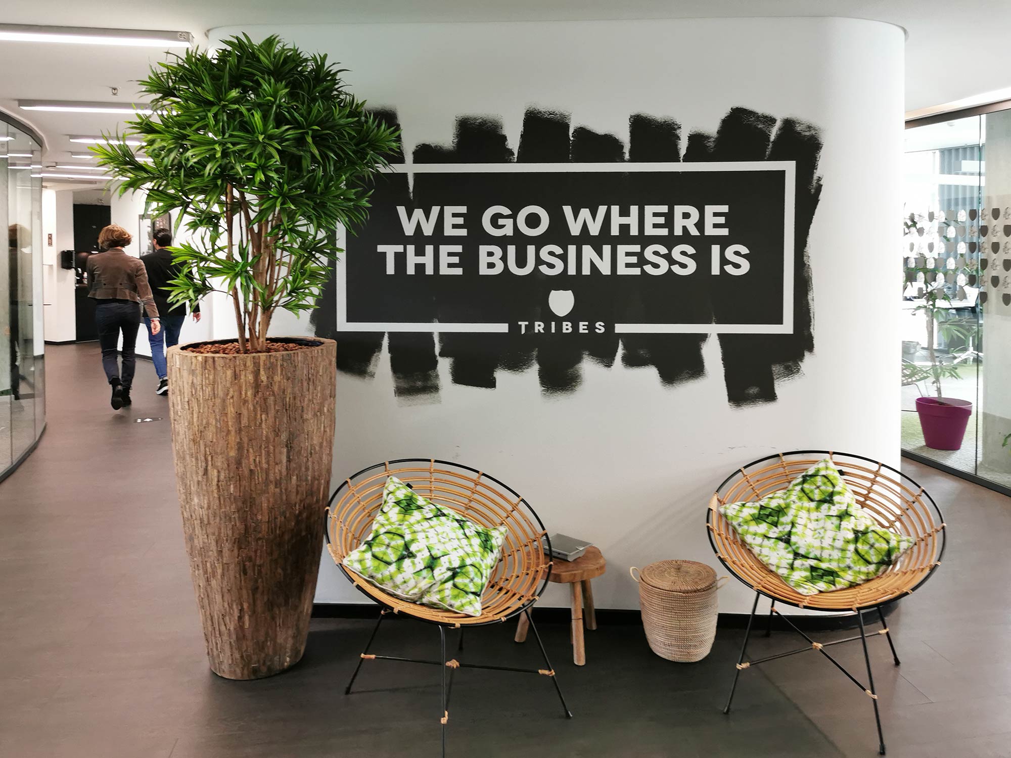 Motto of Tribes: We go where the business is.