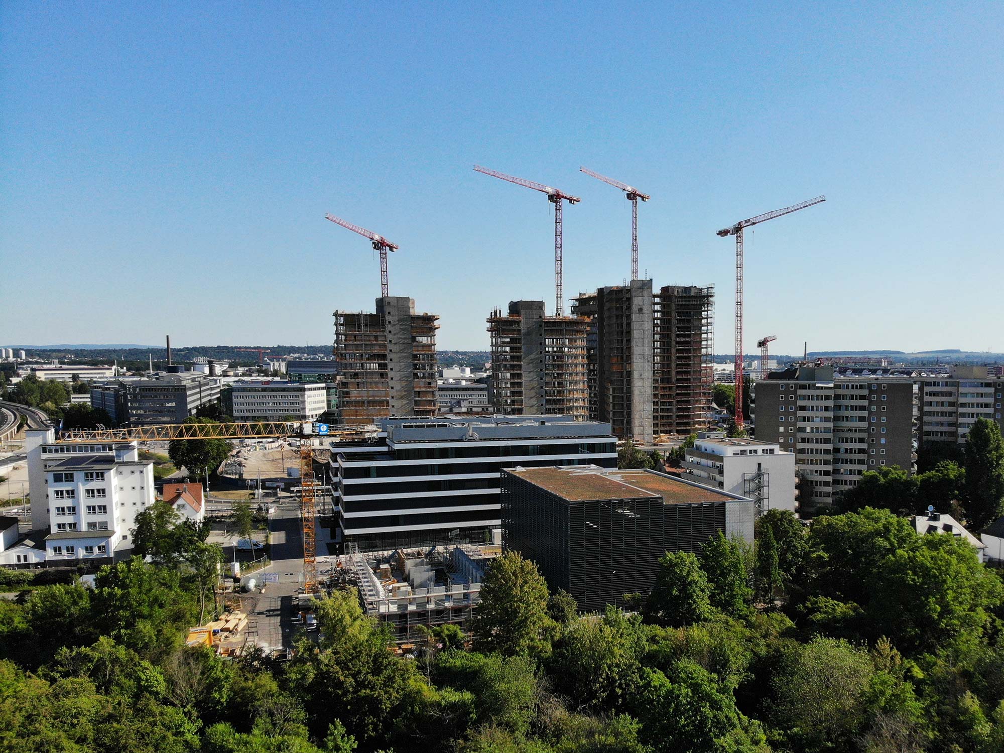 Vitopia Campus - new residential towers of Consus Real Estate AG