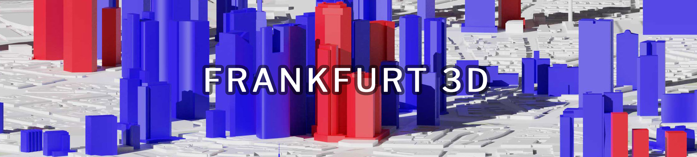 Frankfurt 3D - Europe skyscrapers - planned highrise buildings in Germany - Future of Frankfurt