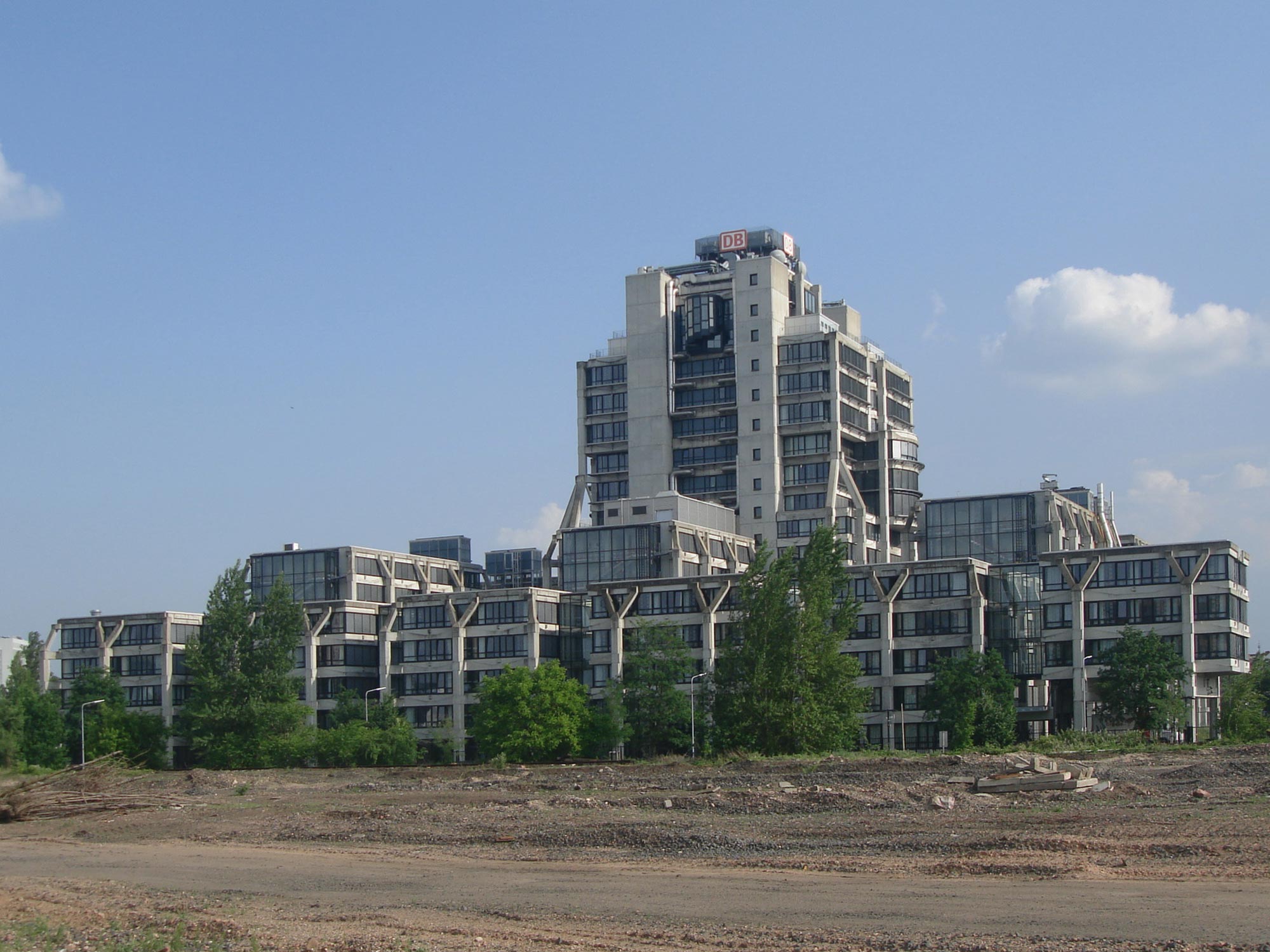 Frankfurt Deutsche Bahn Building