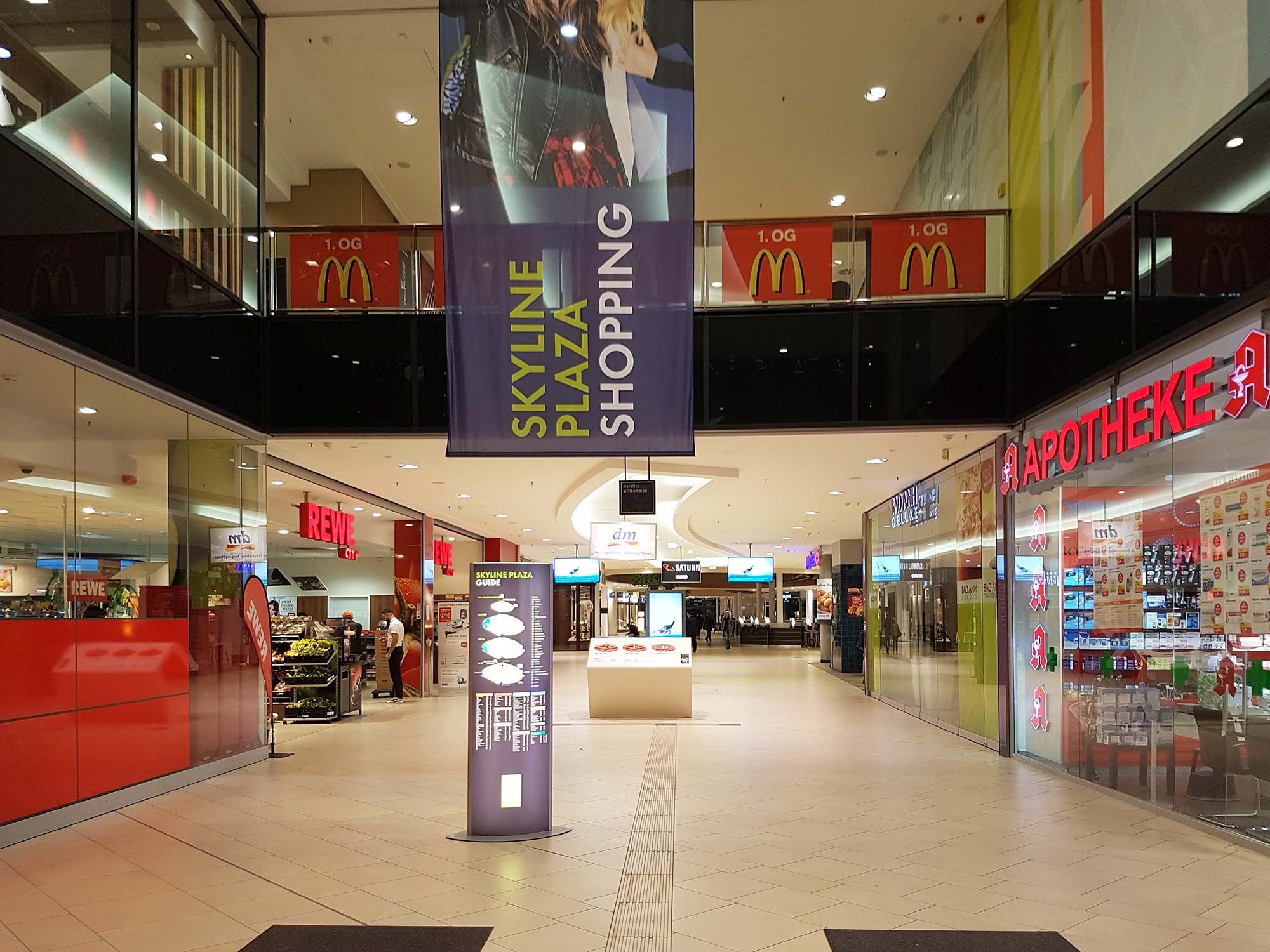 Skylineplaza shopping centre - Frankfurt, Germany, Europe
