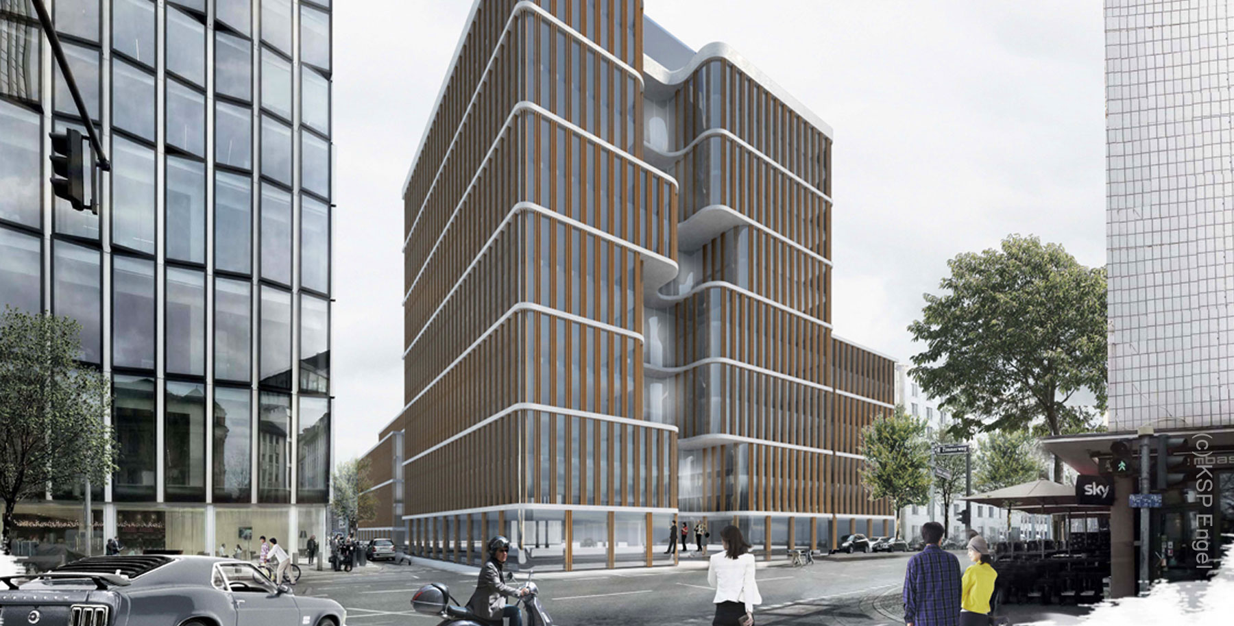 Frankfurt Canyon Tower - original design - not realized