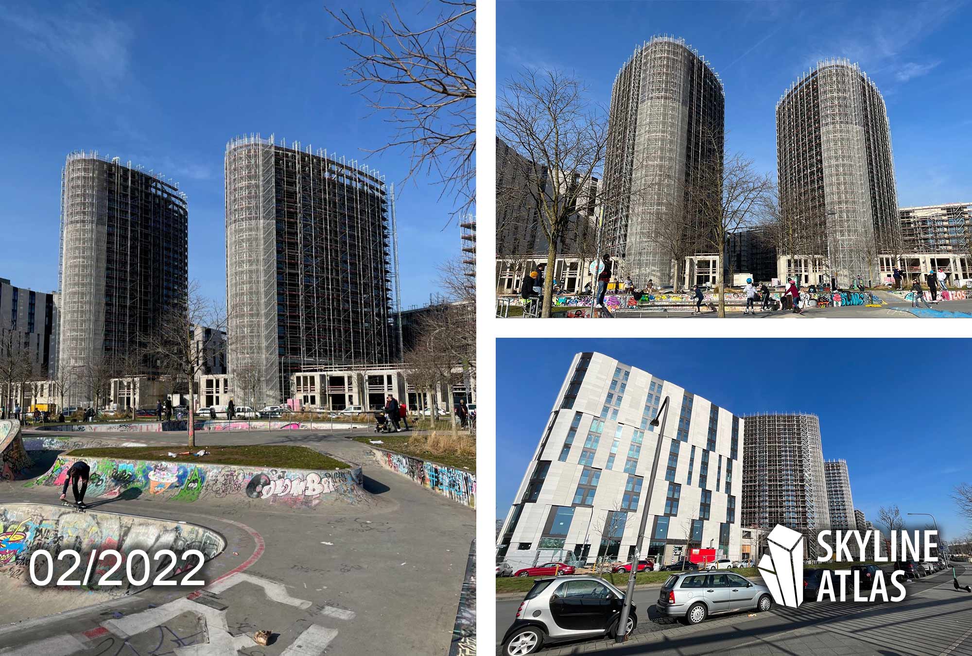 hafenparkquartier-frankfurt-ostend-construction-status-february-2022