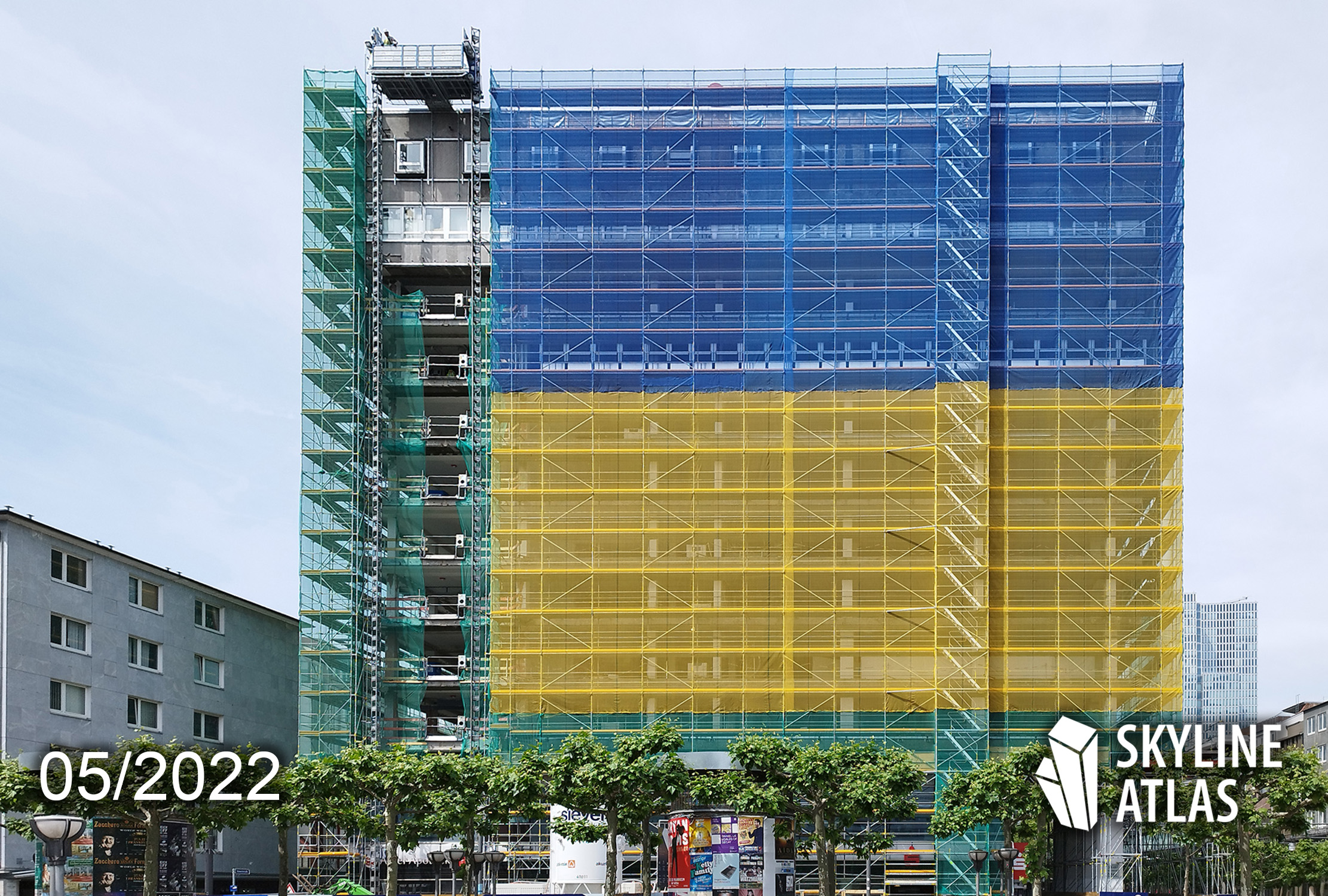 Bienenkorbhaus-Baustelle-Zeil-Konstablerwache