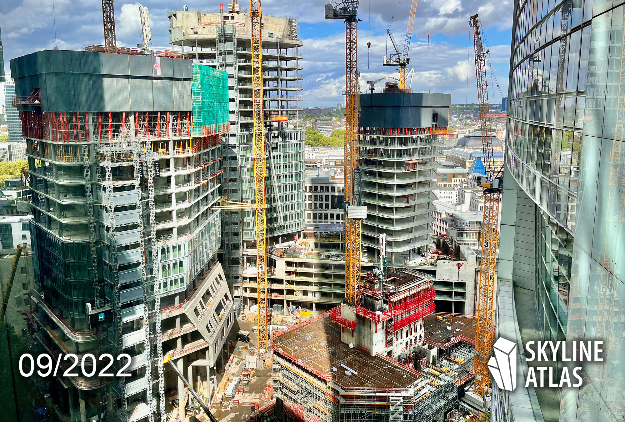 four-frankfurt-skyline-high-rise-banking-district-update-september-2022