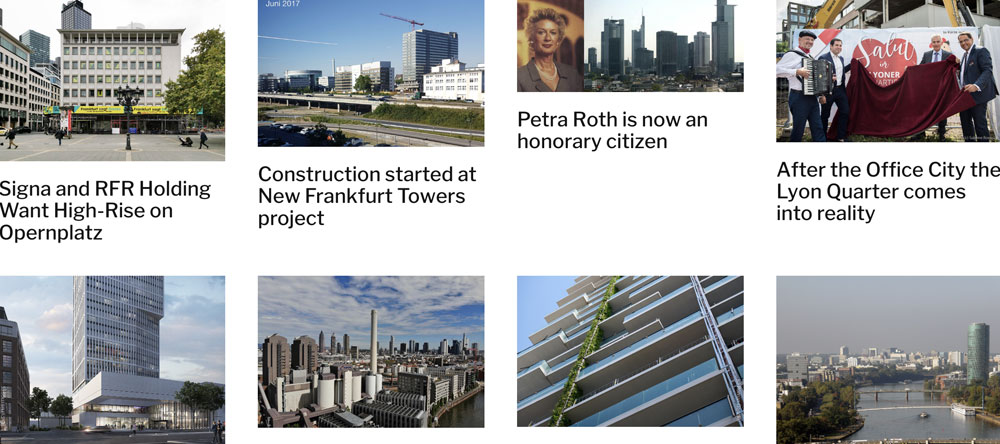 SKYLINE MAGAZINE - news about skyscrapers and real estate in Frankfurt, Germany