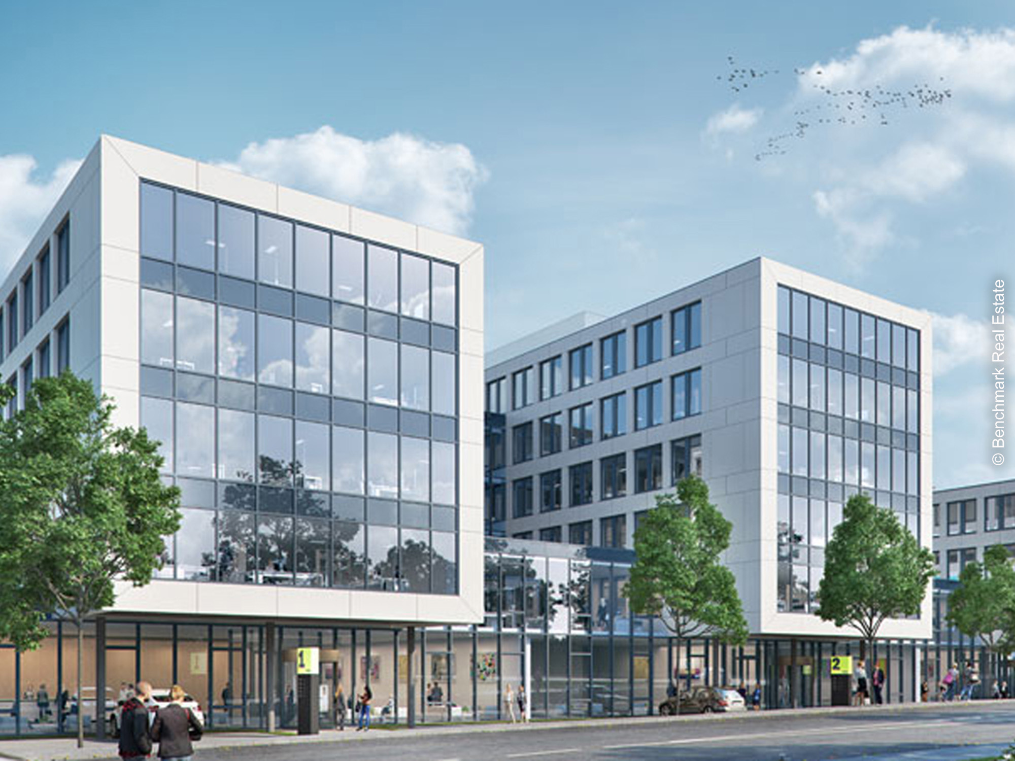 townus-oberursel-benchmark-real-estate-new-office-building-frankfurt TOWNUS Oberursel - A Benchmark Real Estate development - New office complex 2023 Frankfurt, Germany