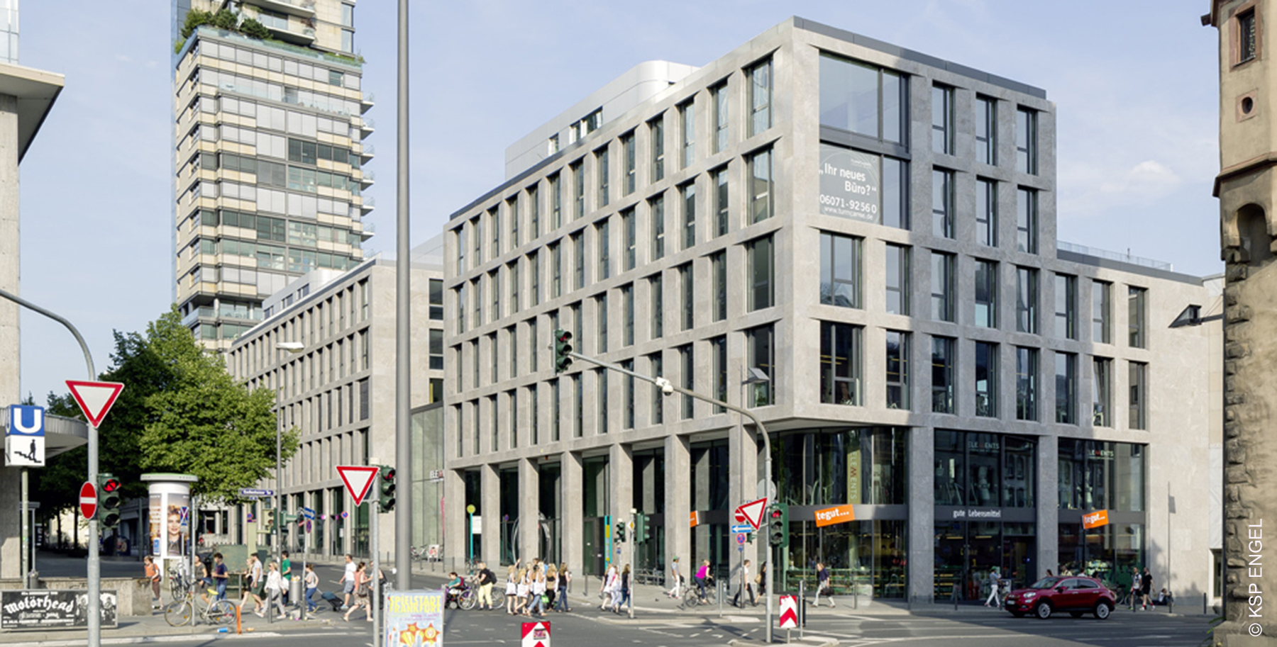 Turmcarree - Innenstadt - Zeil - Tegut - Fitnessstudio - Eschenheimer - Tor